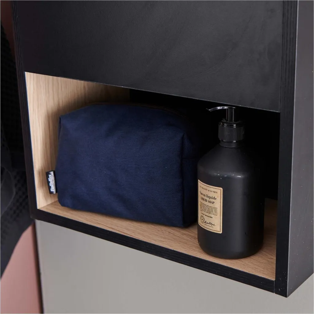 Meuble Lave-mains NIKA : Solution Rangement pour Petits WC Encombrés