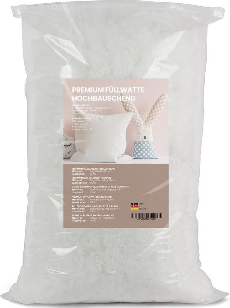 Primaflor Bastelwatte Premium hochbauschend - 500g - Produktbild 