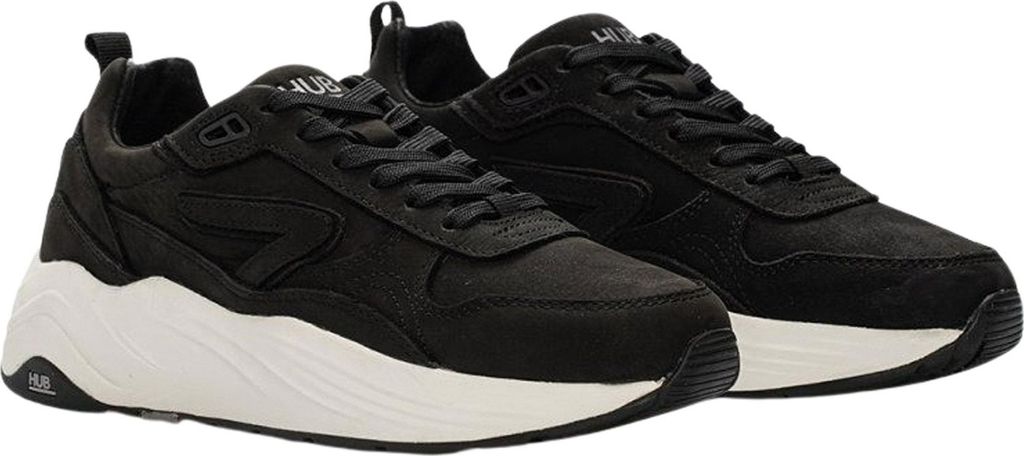 HUB Glide Sneakers Laag - Zwart - Maat 41