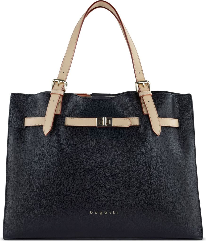 bugatti Handtasche Schultertasche Ella Shoulderbag Black Produktbild 