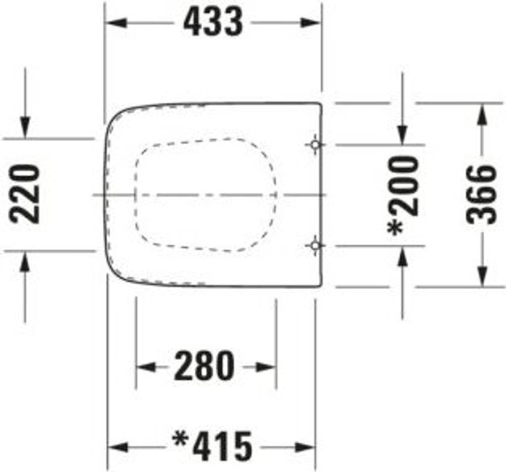Duravit PuraVida WC-Sitz 0069190000 weiss, Scharniere Produktbild 