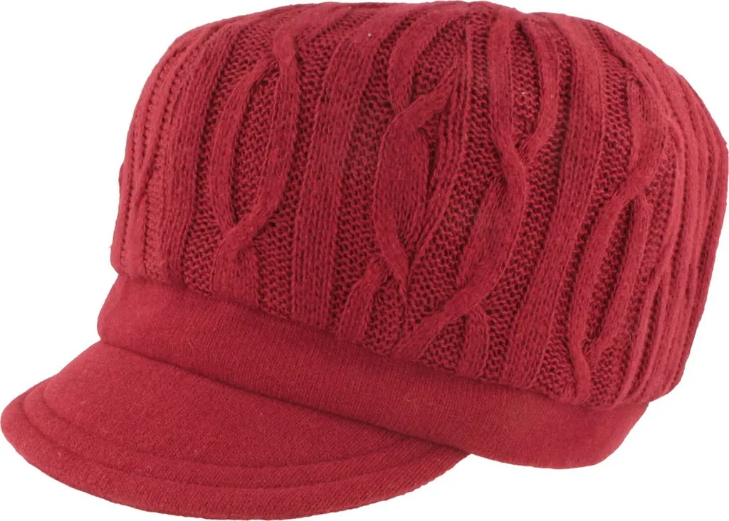 Hut-Breiter Cappello a Palloncino in Maglia - Calore e Stile Elegante