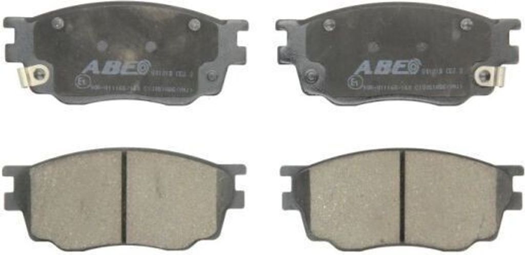 ABE Bremsbeläge Satz Vorne für MAZDA 3 (BK) C13051ABE