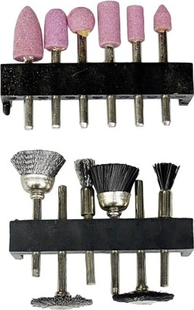 Set 12 Pezzi Easy Work: Punte e Spazzole per Trapano | Kit Universale