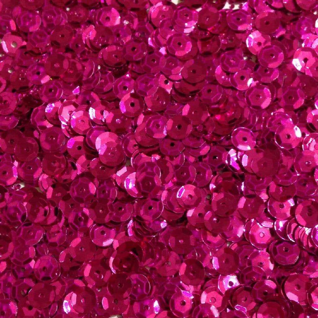 Oblique Unique 1400 Pailletten Konfetti gewölbt pink Produktbild 