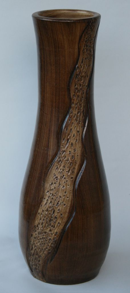 BODENVASE "MAROKKO" - Größe: ca.50 CM Schwarzbraun