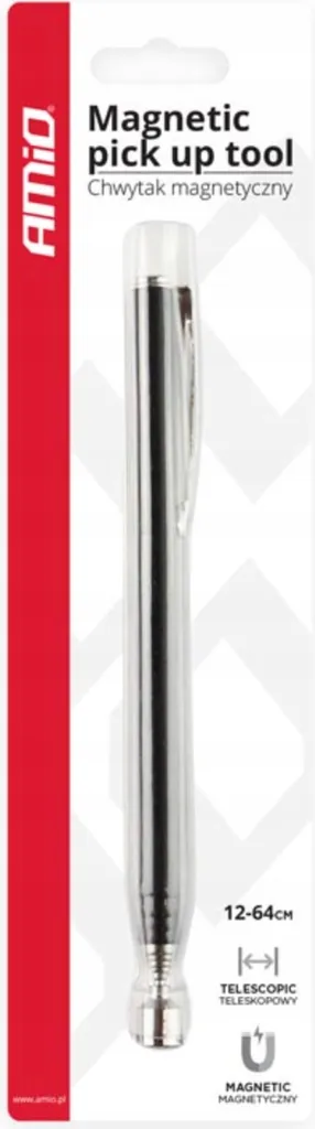 Calamita Telescopica AMiO 64cm - Recupero Oggetti Metallici e Chiavi