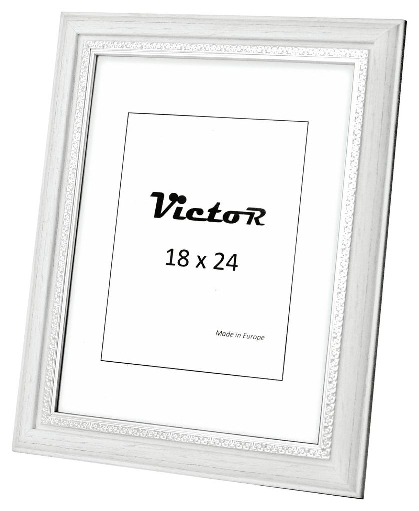 Bilderrahmen "Boho" - Farbe: Weiß - Größe: 18 x 24 cm Produktbild 