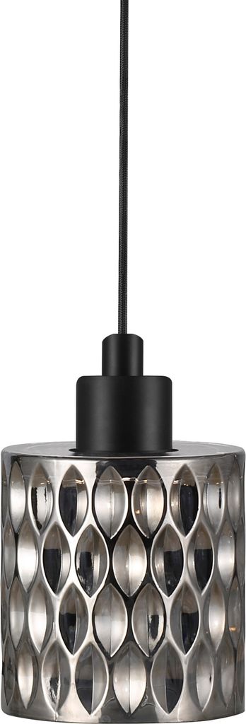 Nordlux Hollywood Hängelampe Pendellampe Ø 10 cm Rauch / Schwarz