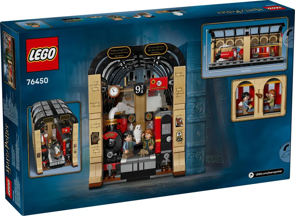 LEGO Harry Potter 76450 Range-Livres Train Poudlard Express - 14