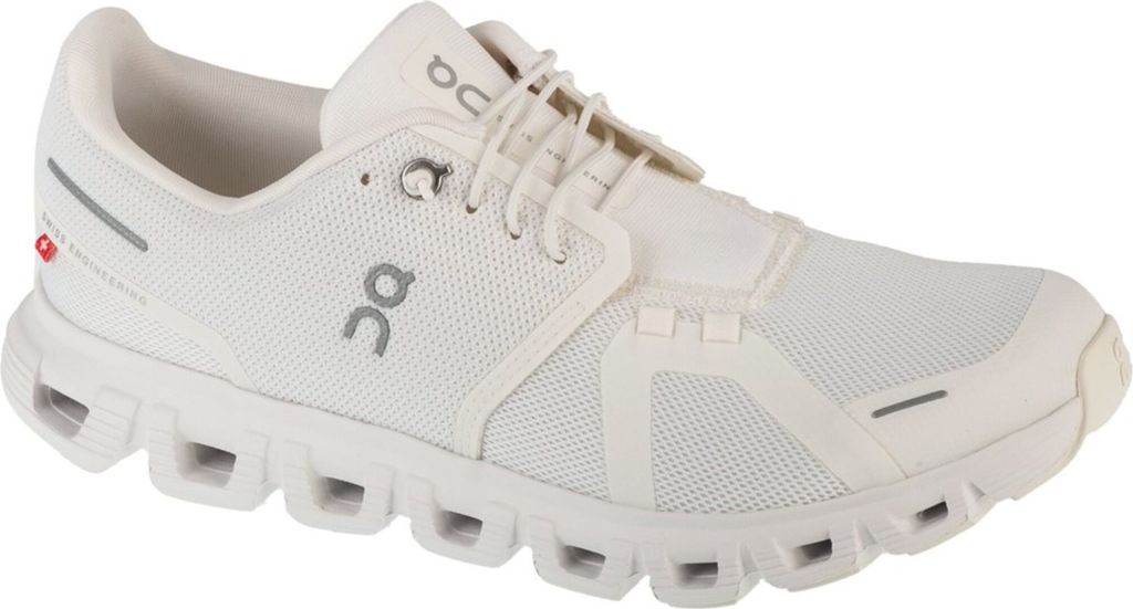 ON Running Cloud 6 - Herren Sneakers Schuhe White-White 3MF10071200 5 , EU 45 US 11