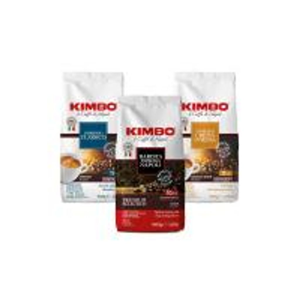 Kimbo Kaffeebohnen Probierset: Classico, Barista Espresso Produktbild 