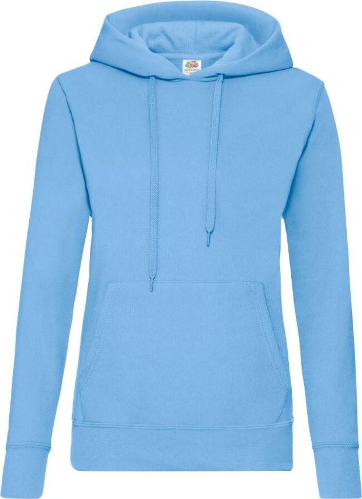 Damen-Sweatshirt mit Kapuze - Sky Blau, S