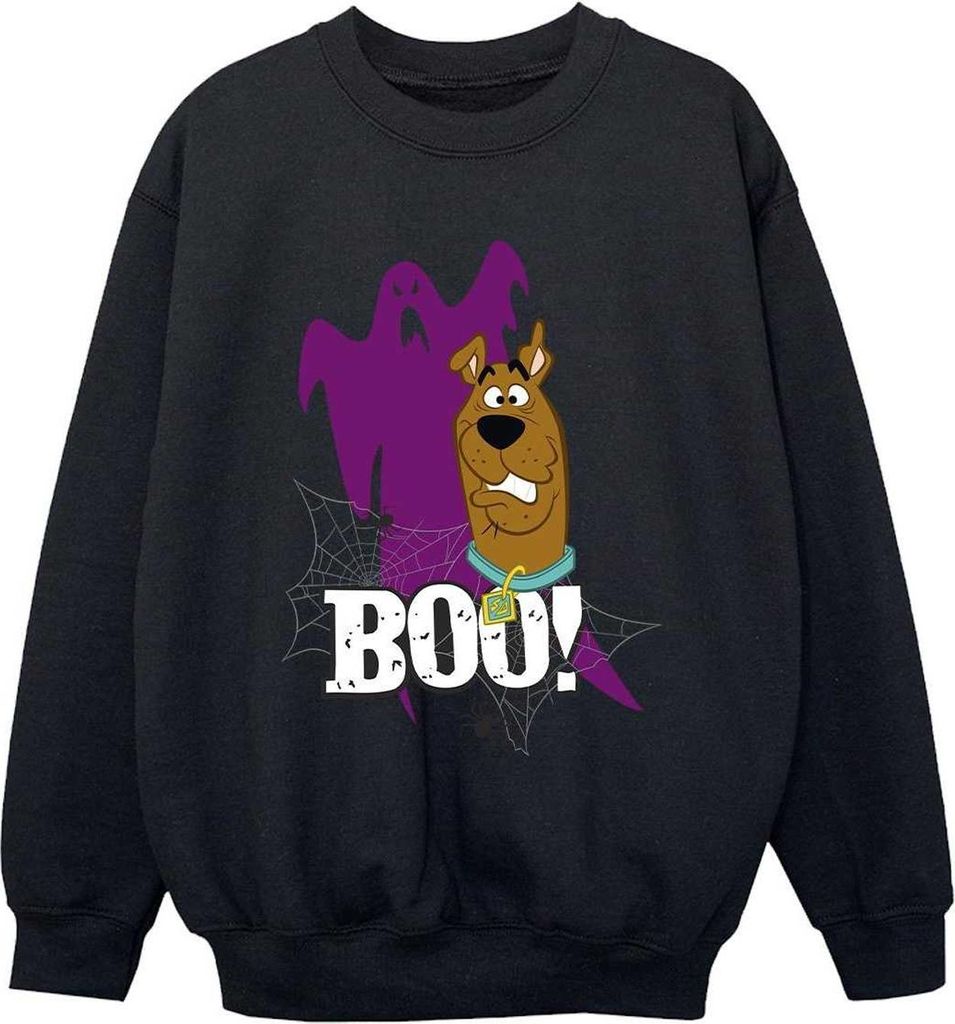 Scooby Doo - "Boo" Sweatshirt für Jungen BI56682 (116) (Schwarz)