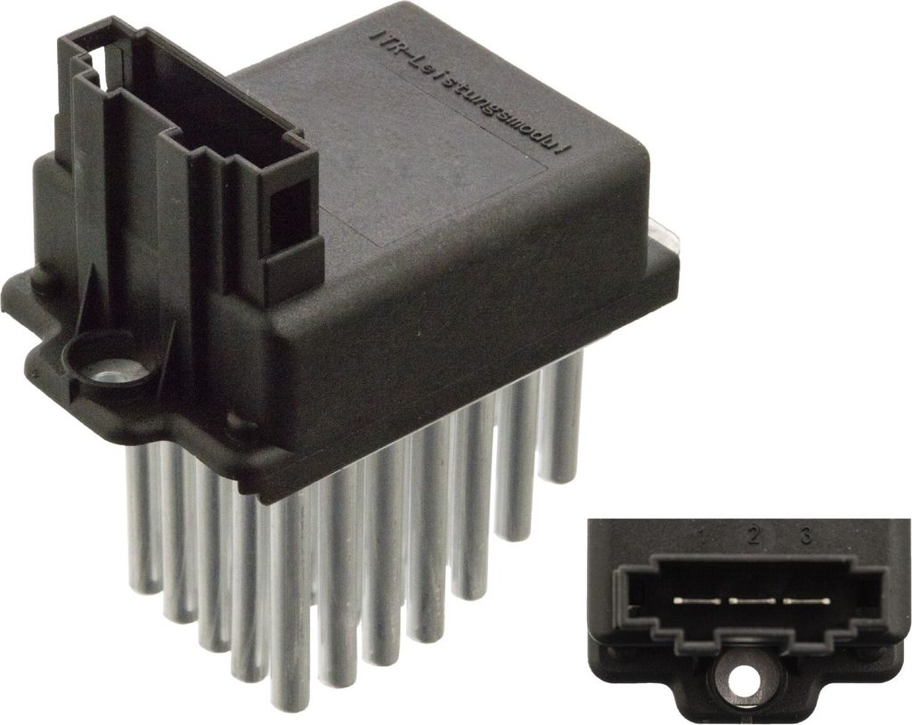 FEBI BILSTEIN Steuergerät Klimaanlage 30601 für VW Golf IV Schrägheck (1J1) 45mm 75mm 80mm 0,15kg