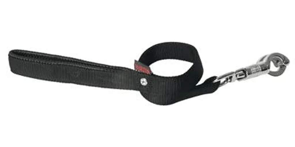Martin Dog Belt Basic Nylon Black avec mousqueton rotatif et réglable