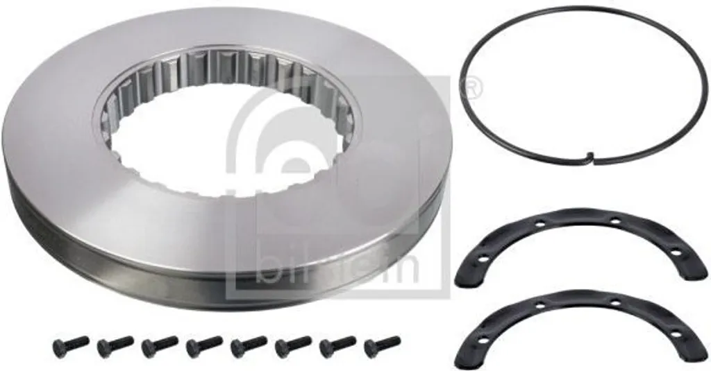 Éliminez les Vibrations : Disques de Frein Volvo FH FM Febi 104673 x2