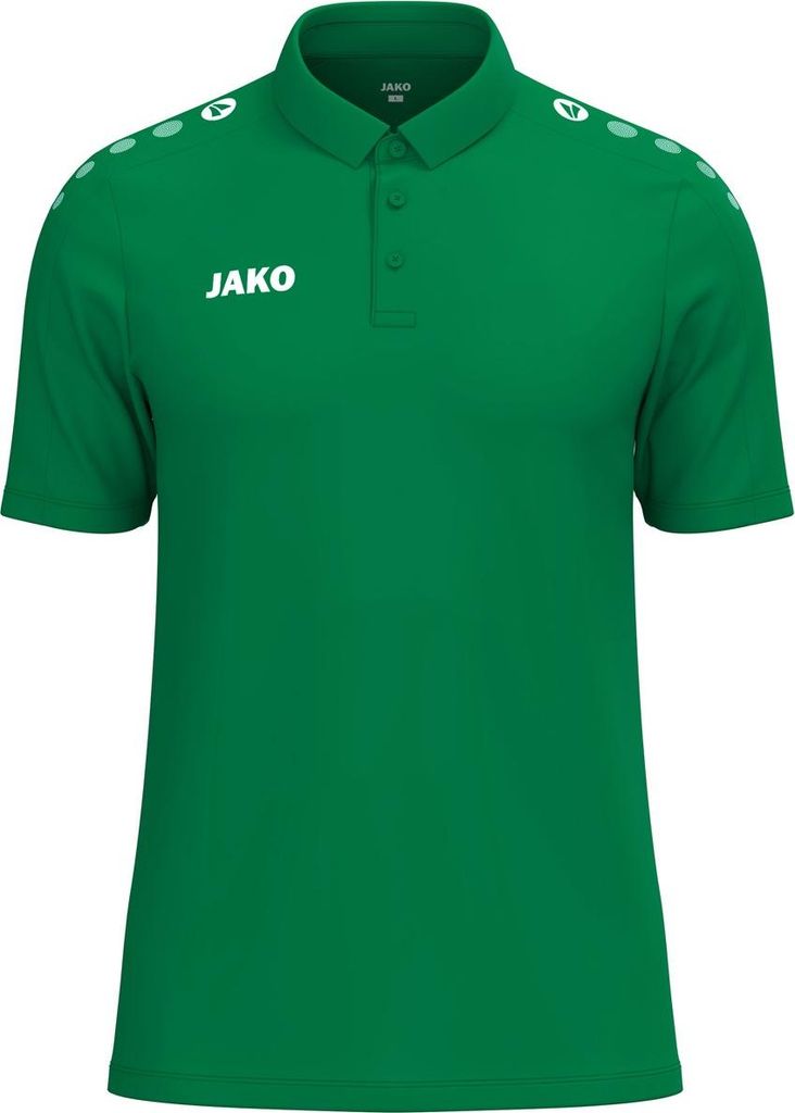 Jako Polo One Baumwolle - sportgrün, Größe:XL