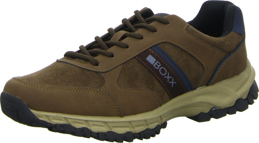 BOXX Herren-Schnürhalbschuh Braun, Farbe:braun, EU Größe:42
