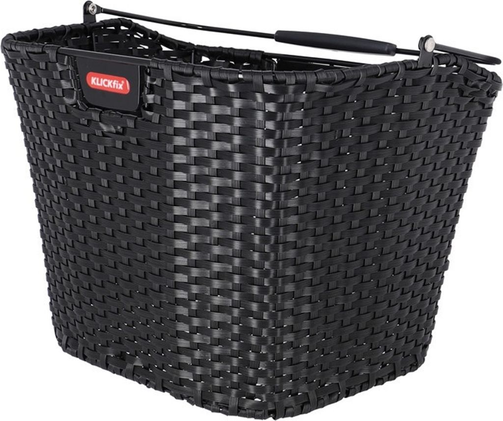 Klickfix cestino bici anteriore Structura 35x26x25cm, nero, Immagine del prodotto 