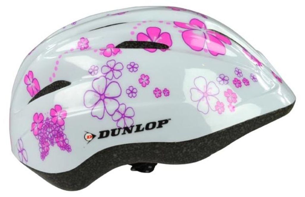 Dunlop - Casque pour enfant (fleurs roses) Image du produit 