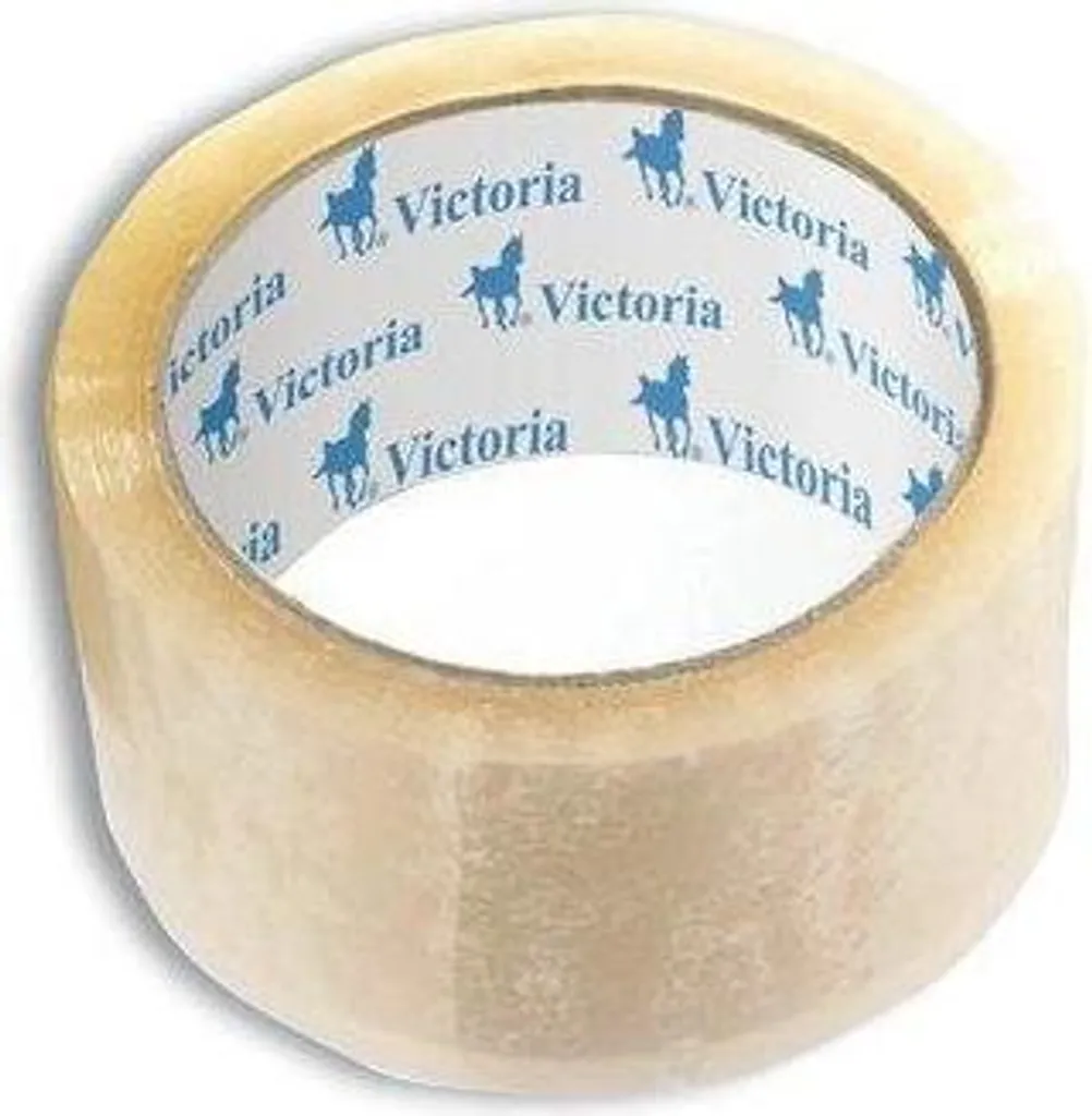 Sécurisez vos cartons avec l'adhésif VICTORIA transparent 50mm x 60m