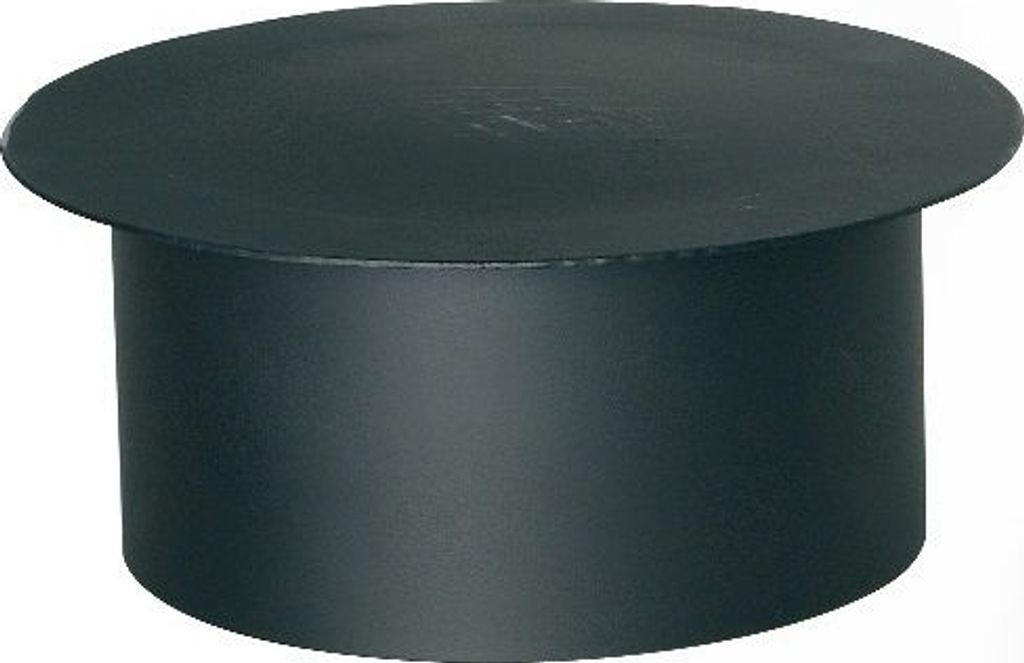 Ø 180 mm - Ofenrohr Blindkappe, Schwarz Produktbild 8