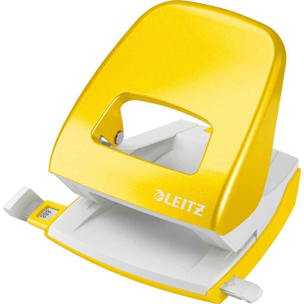 Leitz Locher NeXXt 50081016 max. 30Bl. M Anschlagschiene gelb