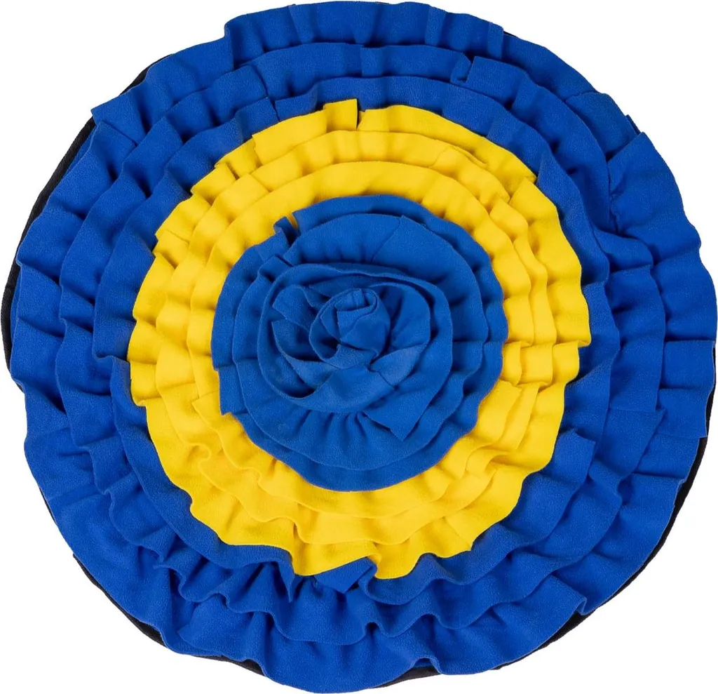 QHP Snuffer Mat Cavallo - Gioco Interattivo Giallo/Blu Antinoia