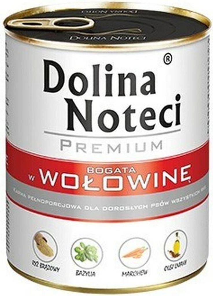 Dolina Noteci Premium Kalbfleisch Schweinefleisch Nassfutter 800 g