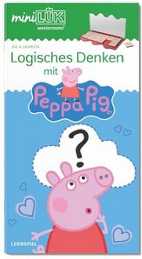 miniLÜK. Kindergarten/Vorschule Logisches Denken mit Peppa Immagine del prodotto 