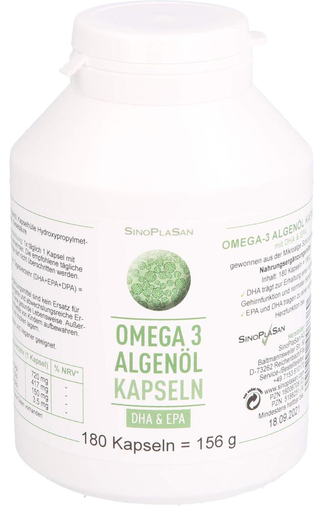 Omega-3 Algaeoel Dha+epa, 180 St KAP Immagine del prodotto 