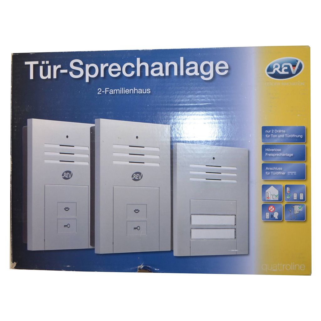 REV Ritter Tür-Sprechanlage 2-Familienhaus 0080220703 