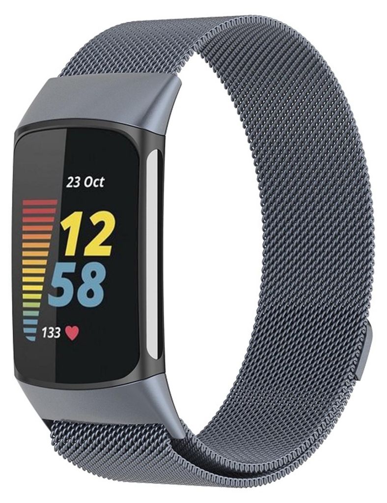 Per Fitbit Charge 6 / 5 Bracciale in metallo e acciaio con Immagine del prodotto 