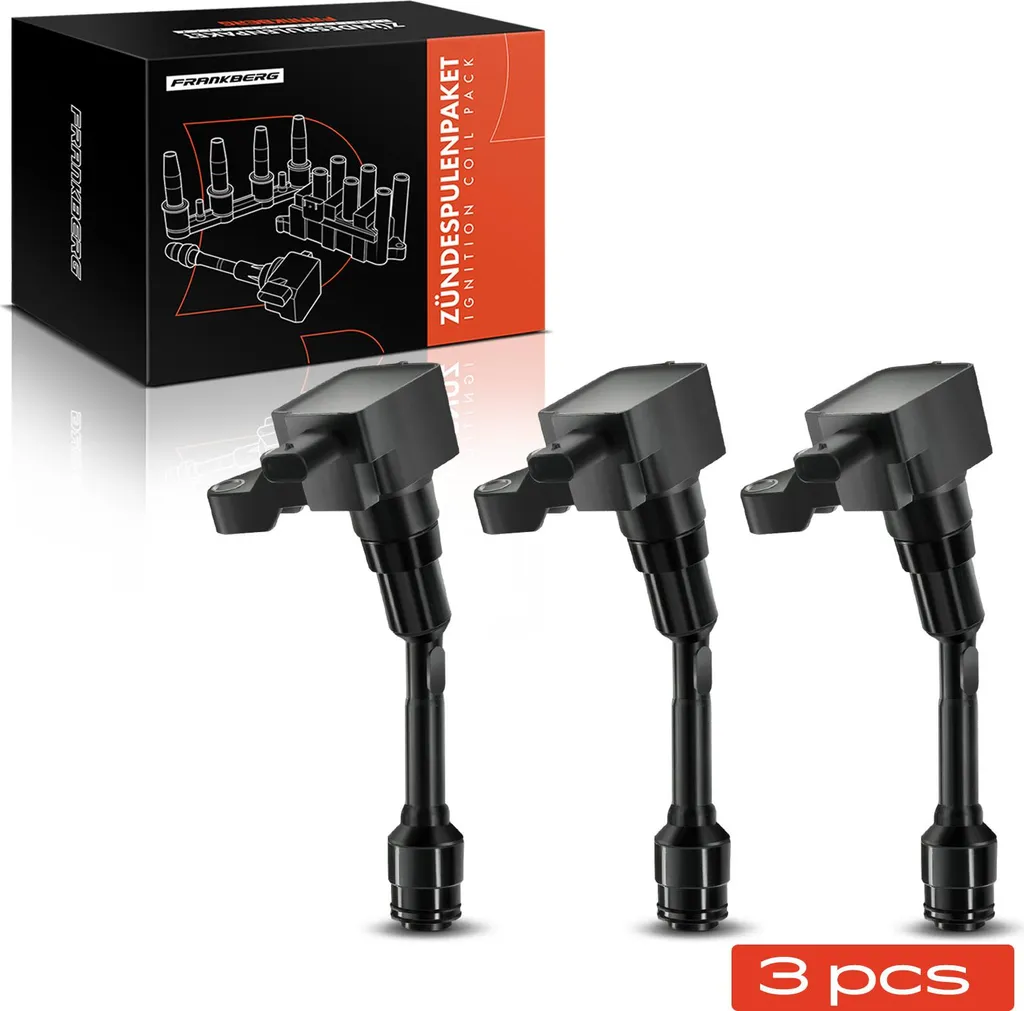 Frankberg 3x modulo di accensione bobina di accensione per Ford B-Max C-Max II Ecosport Fiesta VI Focus III Notchback Turnier