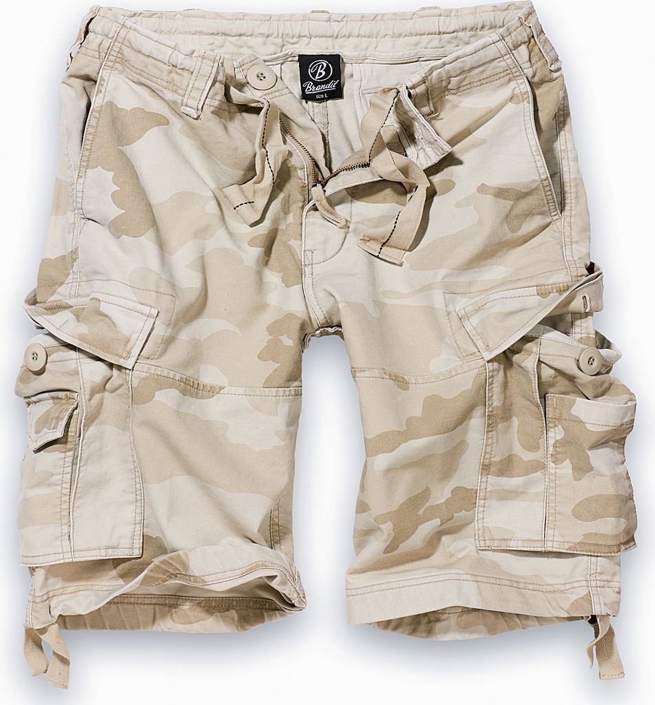 Brandit Vintage Shorts-kurze Hose Größe 6XL Farbe Sandsturm