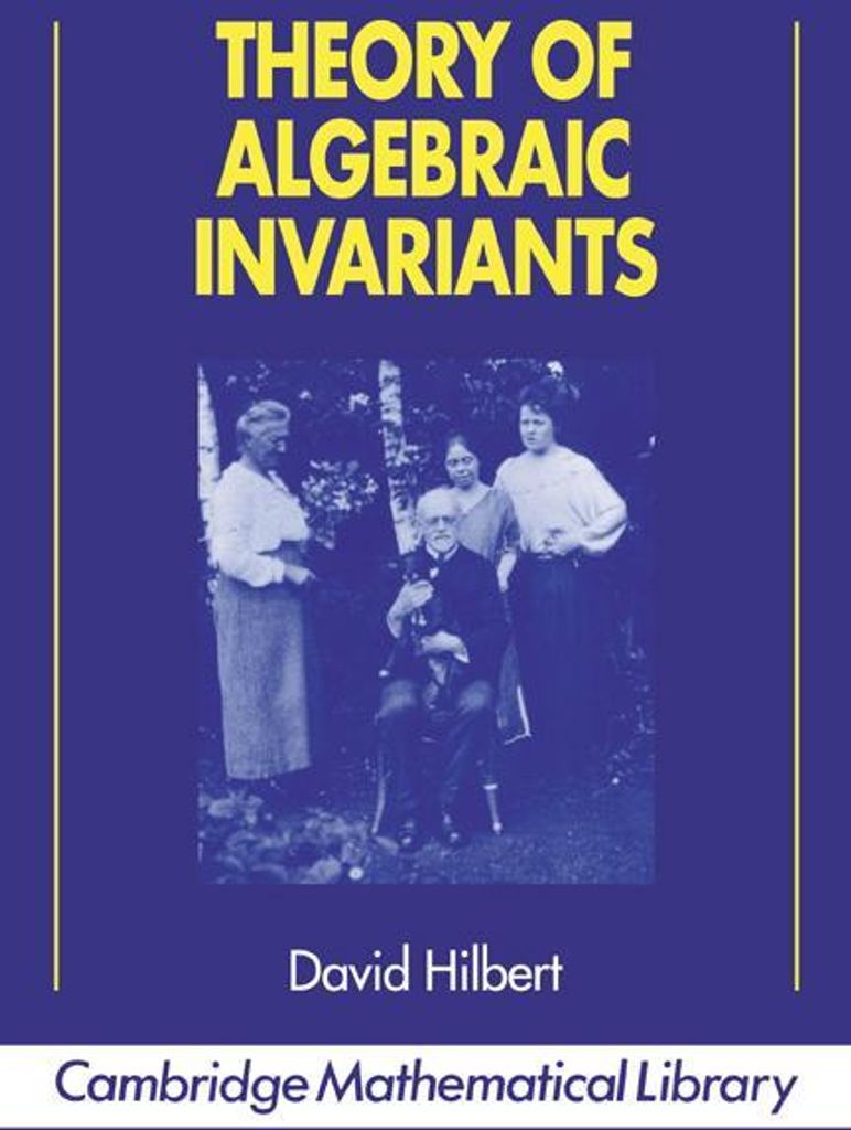 Theory of Algebraic Invariants