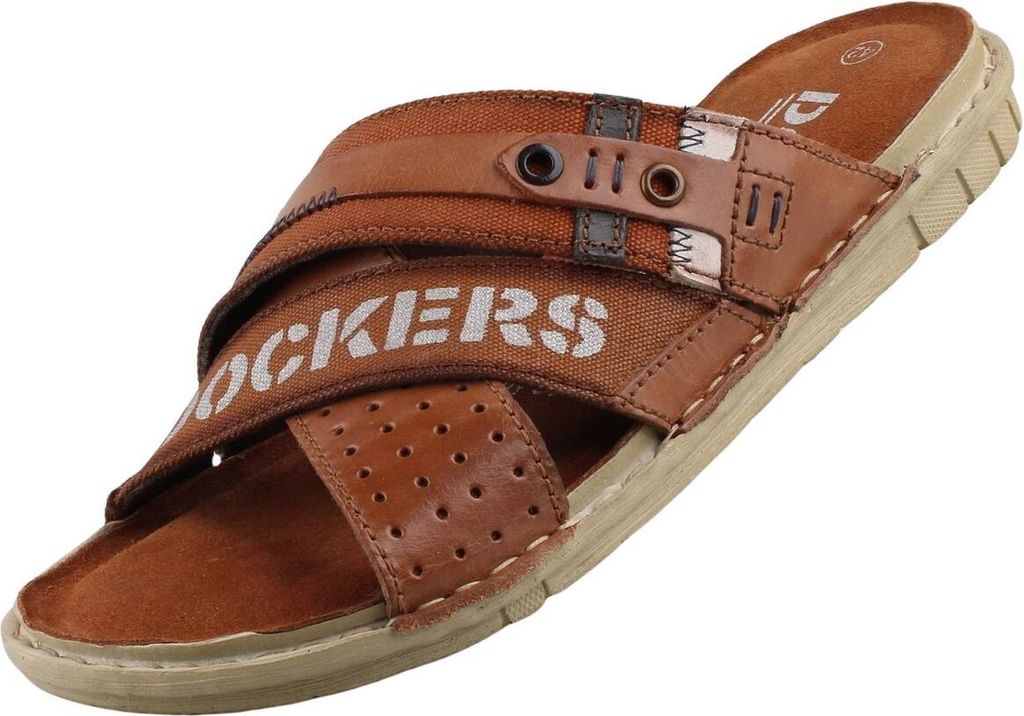 DOCKERS BY GERLI Dockers Sandalen Herren braun 43 Produktbild 