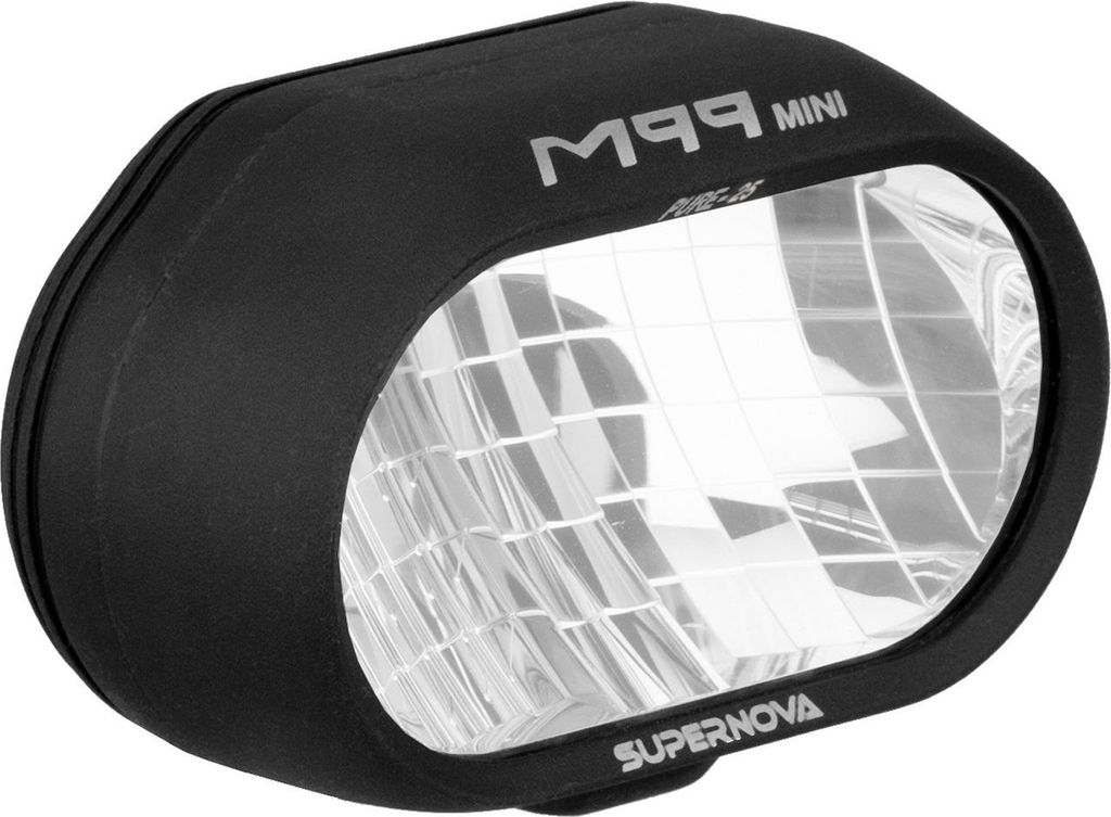 Supernova E-Bike-Scheinwerfer M99 Mini Pure E-25 K1456 LED schwarz 450 Lumen