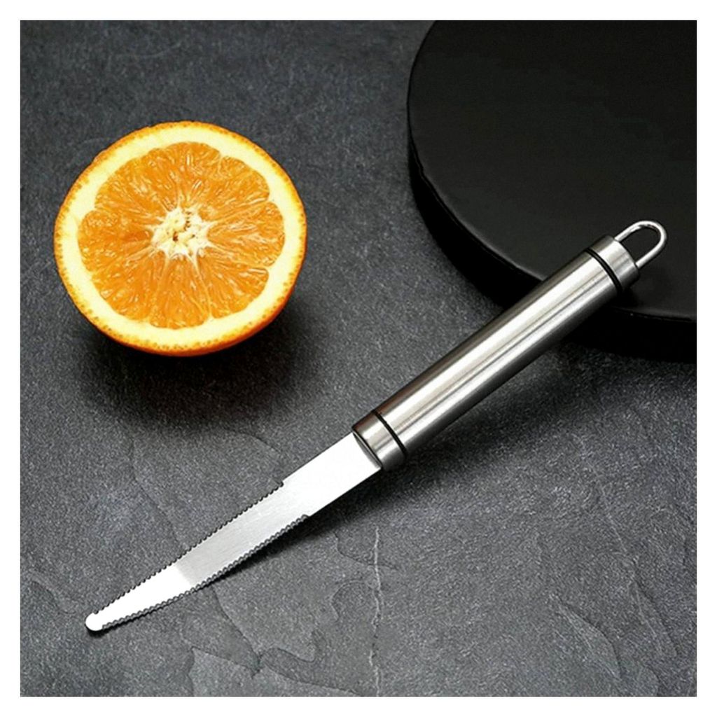 Grapefruitmesser aus Edelstahl, Zitrusschneider und Haushaltsfruchtschneider