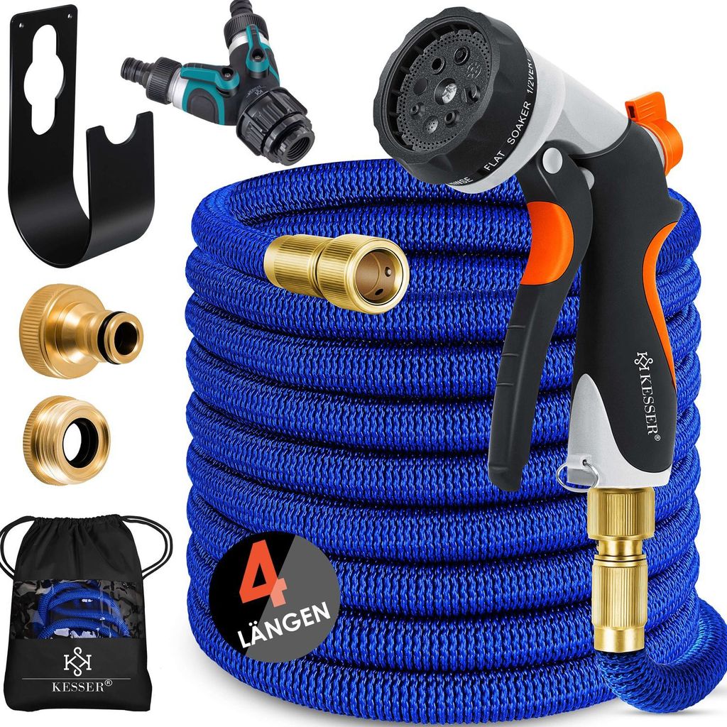 KESSER Premium Gartenschlauch Flexibler Wasserschlauch dehnbarer Flexischlauch