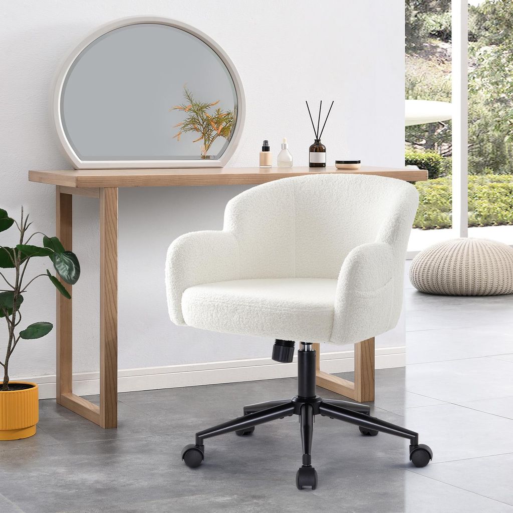 IWMH Drehstuhl, Höhenverstellbar Bürostuhl, Schminktisch Produktbild 