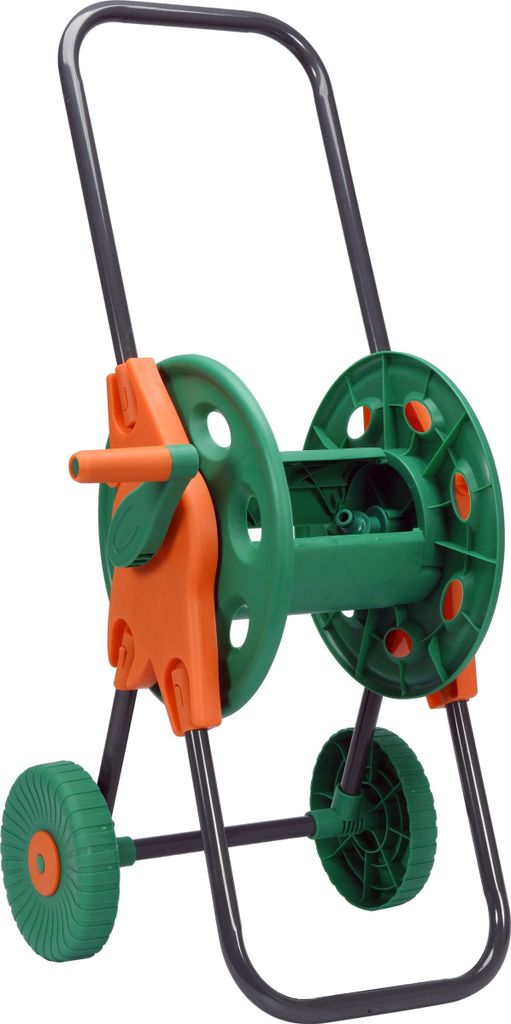 Flo Gartenschlauchaufroller mit Rädern 45M 89335 Produktbild 