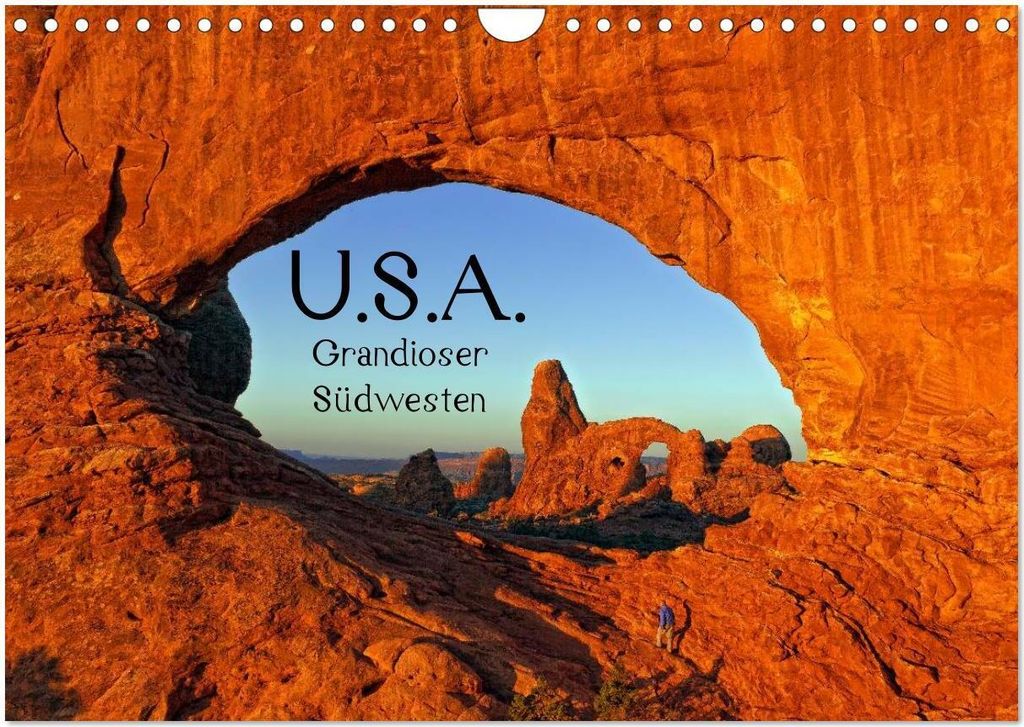 USA - Grandioser Südwesten (Wandkalender 2026 DIN A4 quer), CALVENDO Monatskalender