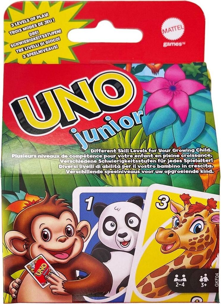 Mattel GKF04 - UNO Junior - Kartenspiel (refresh) Produktbild 