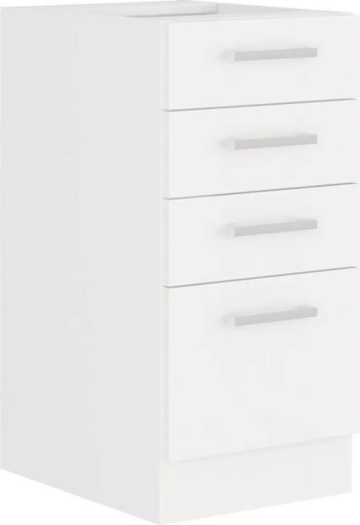 Meuble d'appoint Slim 40x52x82 cm en Métal et Bois - Style Industriel