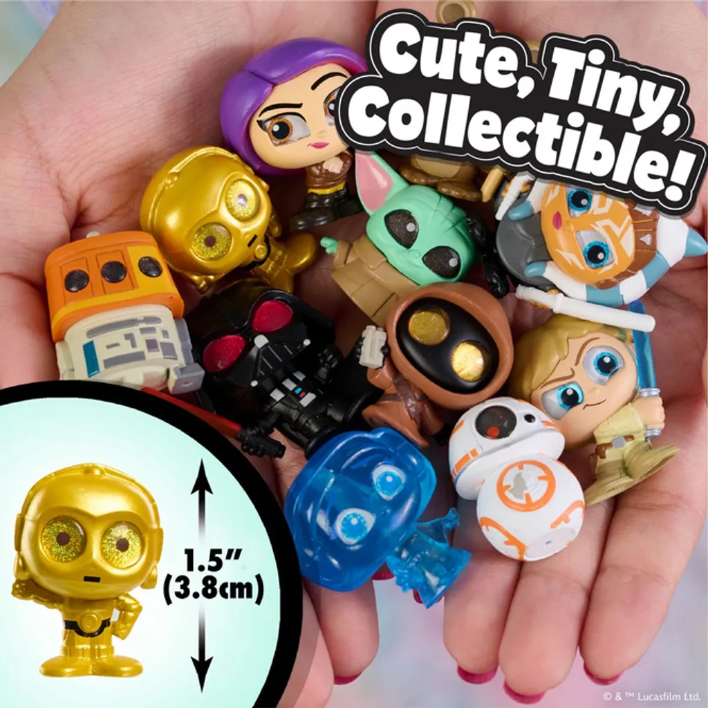 Star Wars Doorables Série 1 : Capsule Surprise Mini Figurines Disney