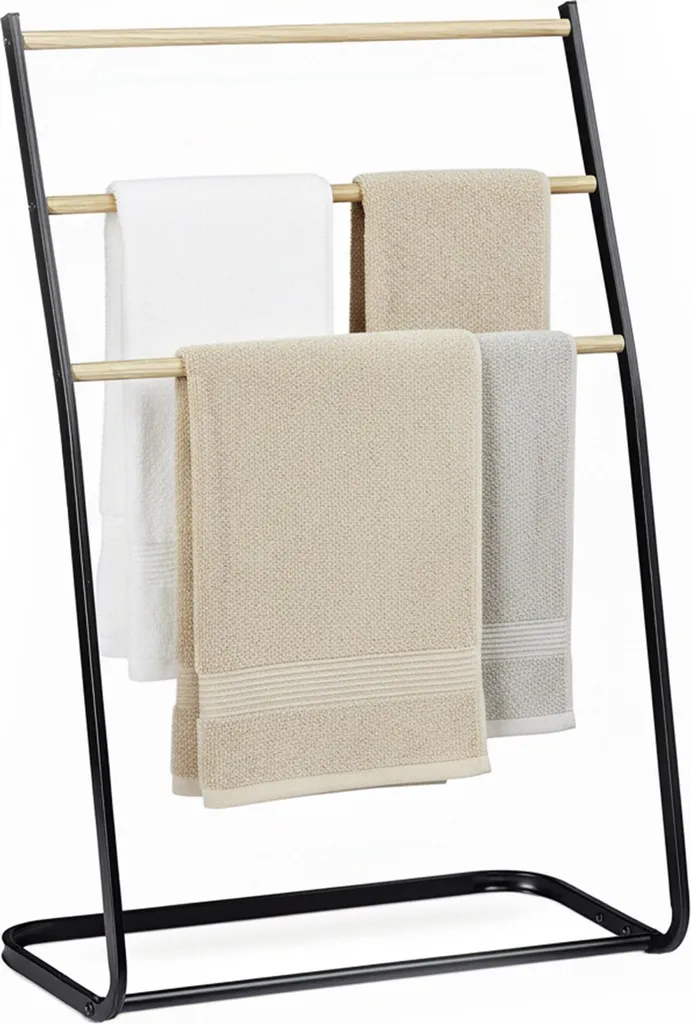 Arreda il tuo Bagno con il Portasciugamani Relaxdays in Metallo