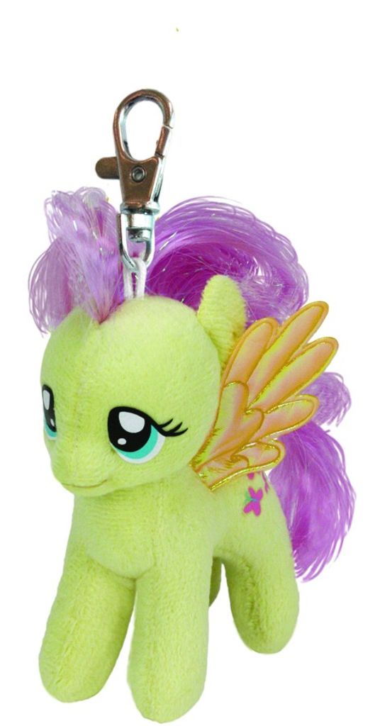 TY - MY LITTLE PONY Fluttershy Plüsch-Schlüsselanhänger - 11 cm