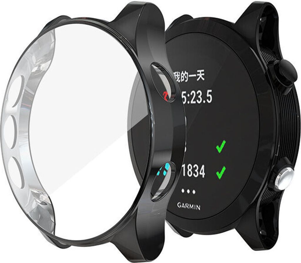 Strap-it TPU-Hülle – weiche Schutzhülle passend für Garmin Forerunner 935 / 945